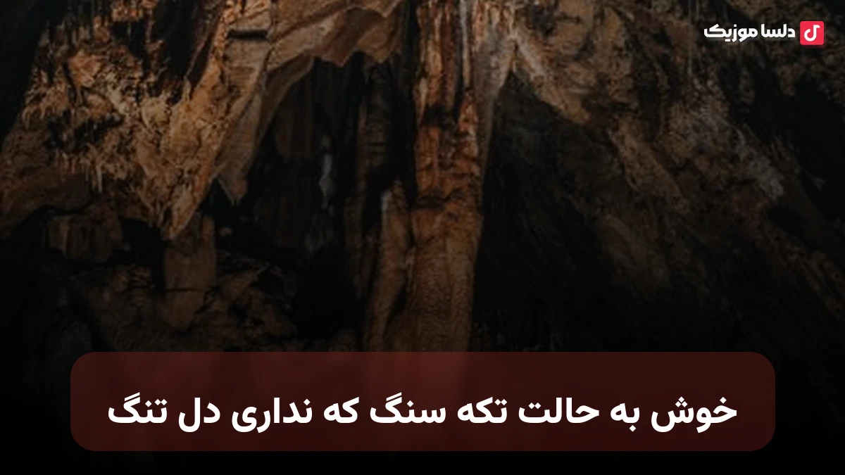 خوش به حالت تکه سنگ که نداری دل تنگ با صدای زن